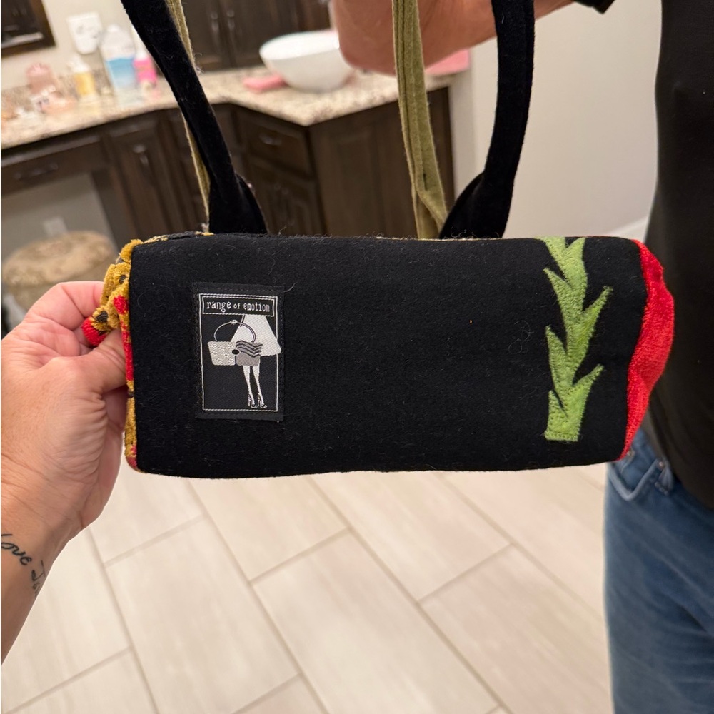 Artistic Patchwork Shoulder Bag - image 4